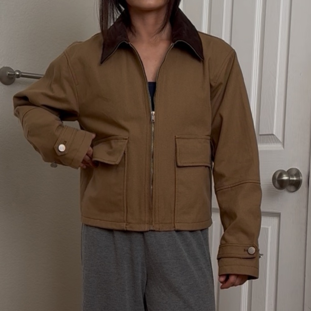 Mod Ref Brown Utility Jacket - image 3